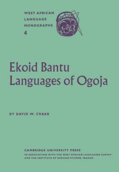 Picture of Ekoid Bantu Languages of Ogoja, Eastern Nigeria: I