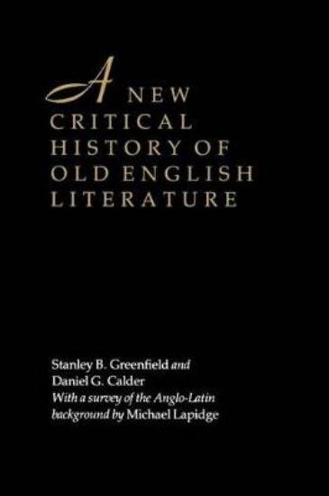 Picture of A New Critical History of Old English Literature
