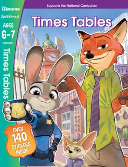 Picture of Zootropolis - Times Tables, Ages 6-7