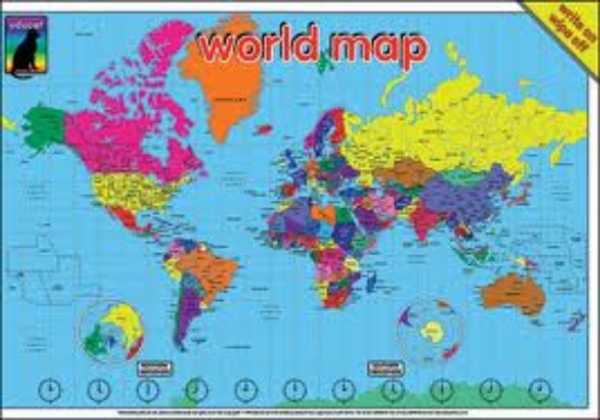 Picture of World Map Poster