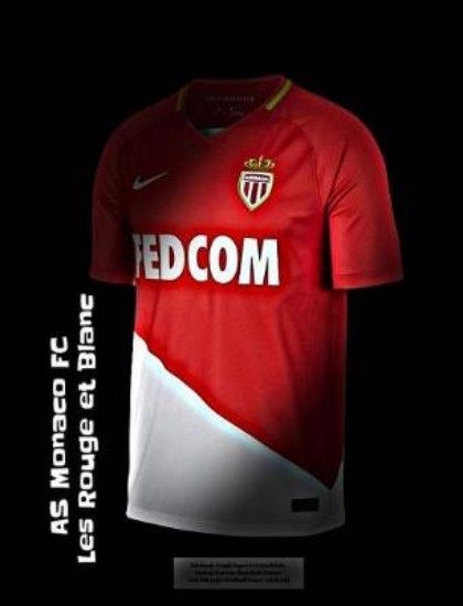 Picture of AS Monaco FC Les Rouge et Blanc Notebook