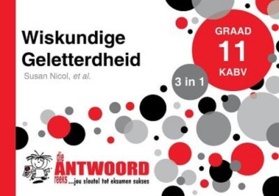 Picture of Die Antwoord-reeks Graad 11 wiskundige geletterdhe
