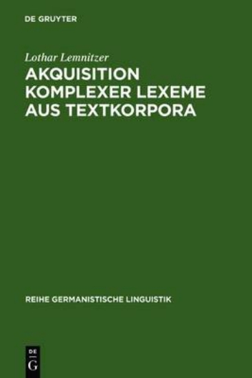 Picture of Akquisition Komplexer Lexeme Aus Textkorpora