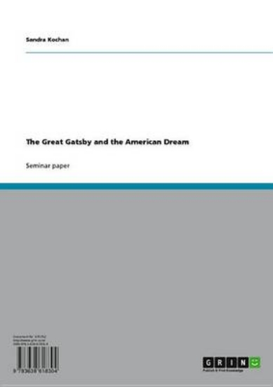 Picture of The Great Gatsby and the American Dream