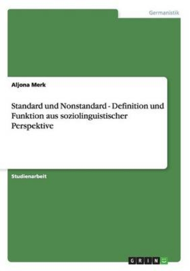 Picture of Standard und Nonstandard - Definition und Funktion